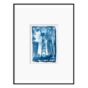 Cyanotype photography West Kowloon Day Time – Matcha toning