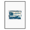 Cyanotype photography West Kowloon Morning – Yerba Mate toning
