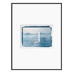 Cyanotype photography West Kowloon Twilight – Coffee toning